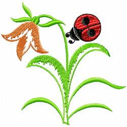 Flowers And Tree Embroidery Design 9 Flowers And Tree Embroidery Design 9